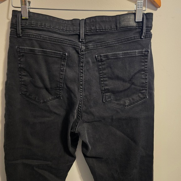 Signature by Levi Strauss Mid Rise Skinny Jeans Womens 10L Black Stretch Denim - Picture 6 of 7